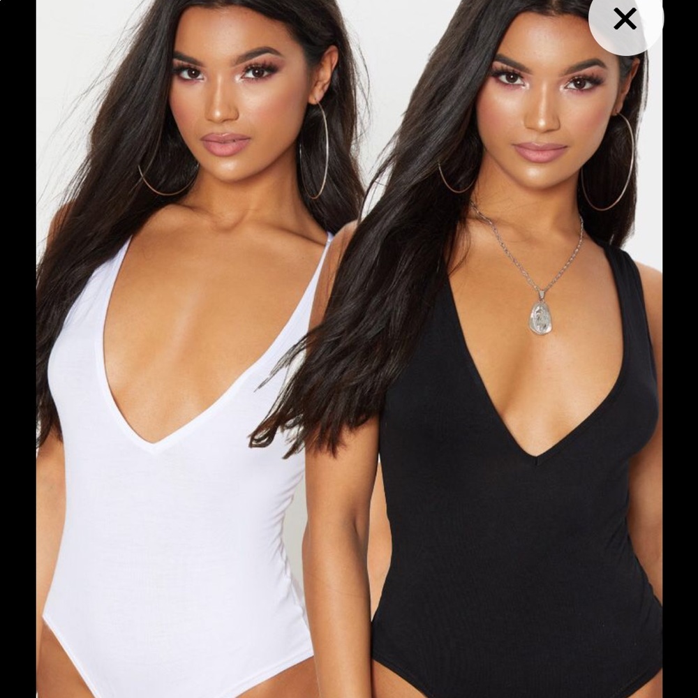 Black & White 2 Pack Bodysuit